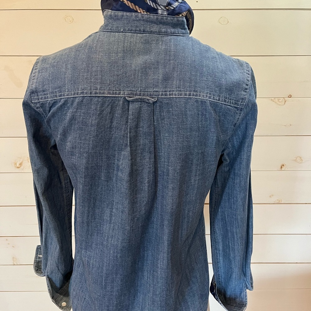 J Mclaughlin Chambray Button Down - image 2